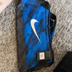Nike Duffle bag blue and black